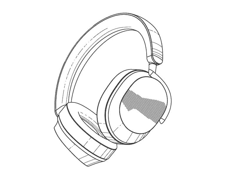 Illustration du brevet des écouteurs sans fil Sonos